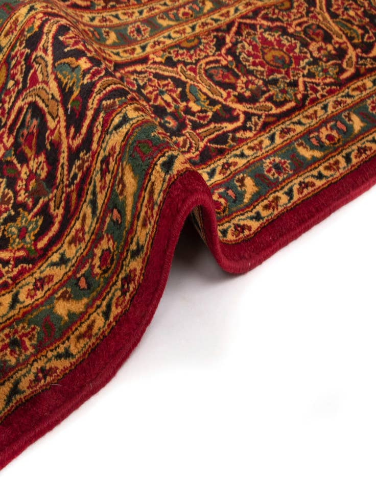 Detail image of  7' 10 x 11' 8  Hand Knotted Kashan Persian Wool Rug