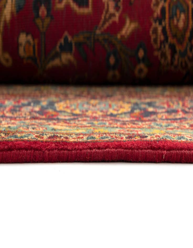 Detail image of  9' 5 x 12' 10  Hand Knotted Kashan Persian Rug