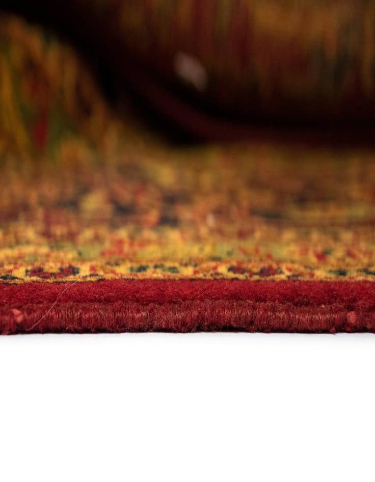 Detail image of  9' 5 x 14' 2  Hand Knotted Kashan Persian Wool Rug