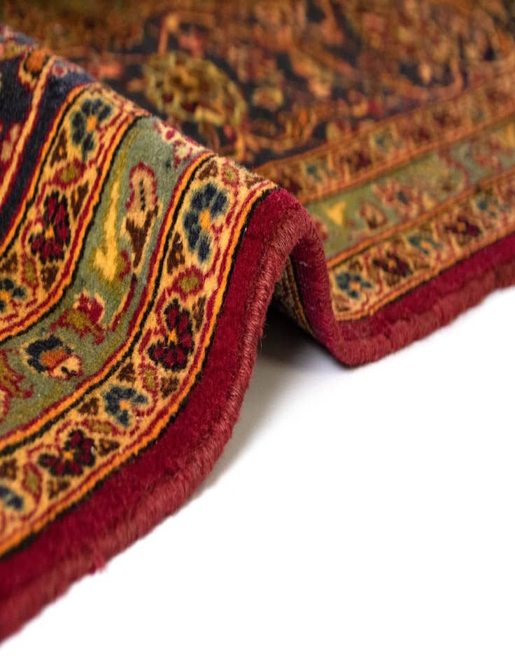 Detail image of  8' 4 x 12' 6  Hand Knotted Kashan Persian Wool Rug