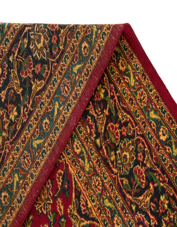 Detail image of  9' 7 x 12' 6  Hand Knotted Kashan Persian Wool Rug