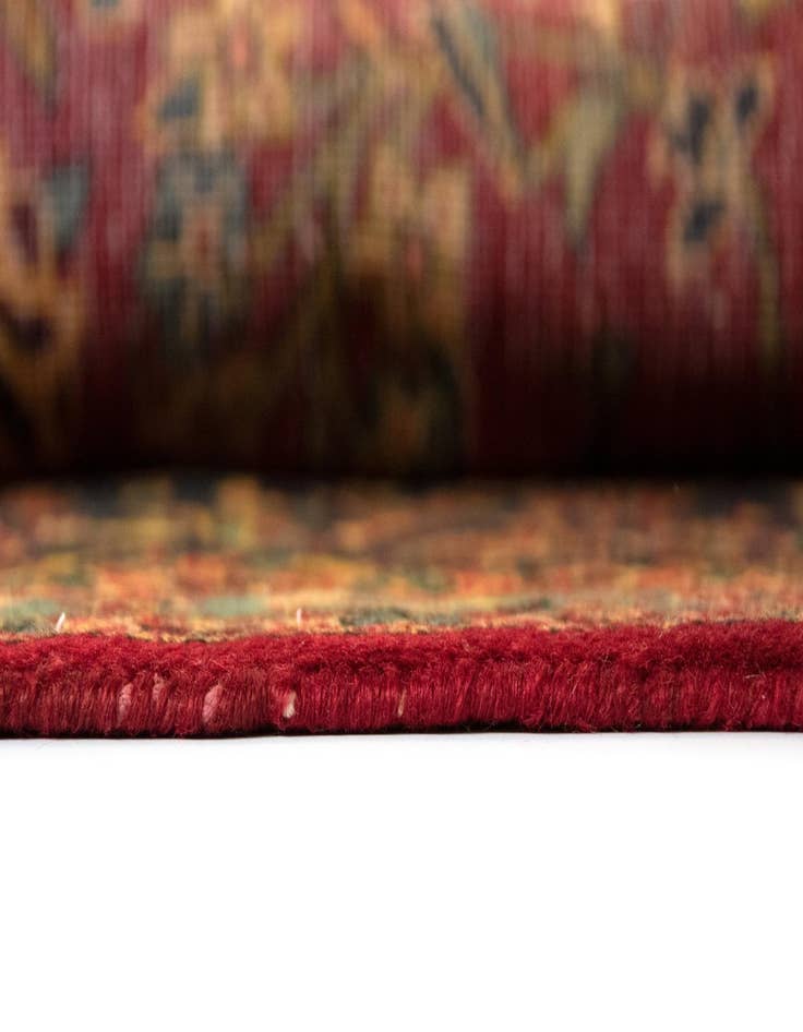 Detail image of  9' 5 x 12' 11  Hand Knotted Kashan Persian Rug