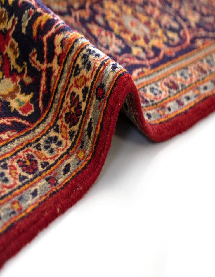 Detail image of  6' 6 x 9' 11 Kashan Wool Rug