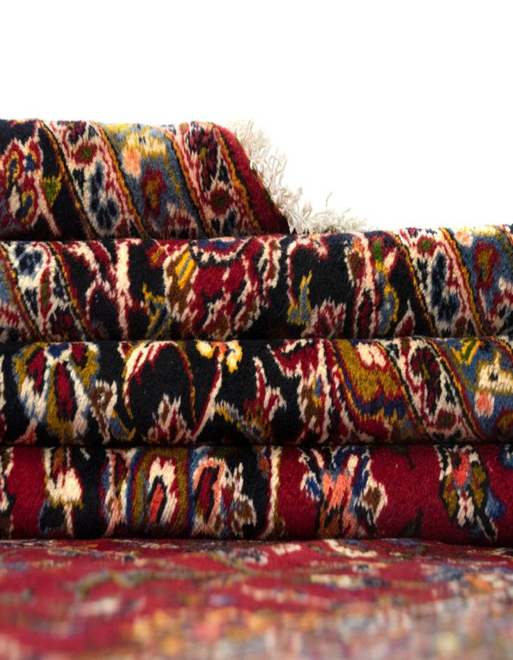 Detail image of  10' x 13' 6 Kashan Wool Rug