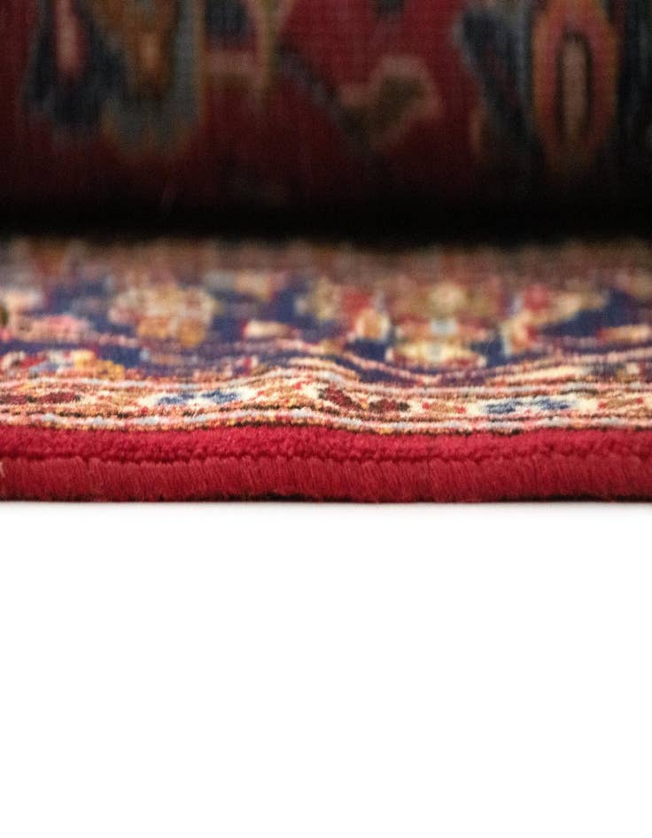 Detail image of  7' 10 x 11' 7  Hand Knotted Kashan Persian Rug