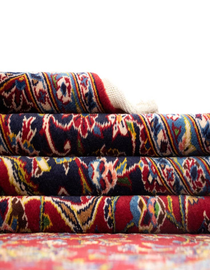 Detail image of  8' 2 x 11' 8 Kashan Wool Rug