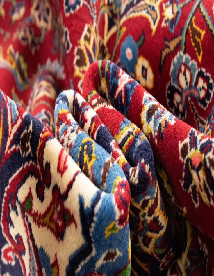 Detail image of  8' 2 x 11' 8 Kashan Wool Rug