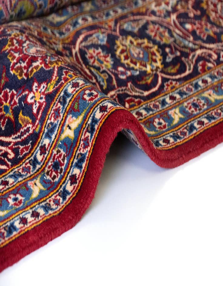 Detail image of  8' 2 x 11' 8 Kashan Wool Rug