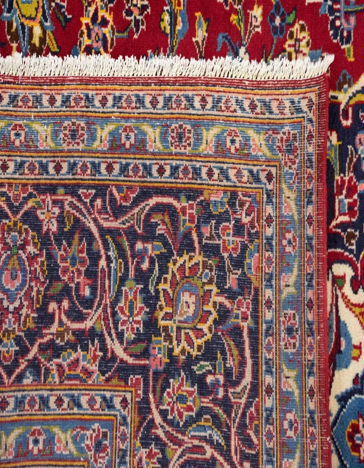 Detail image of  8' 2 x 11' 8 Kashan Wool Rug