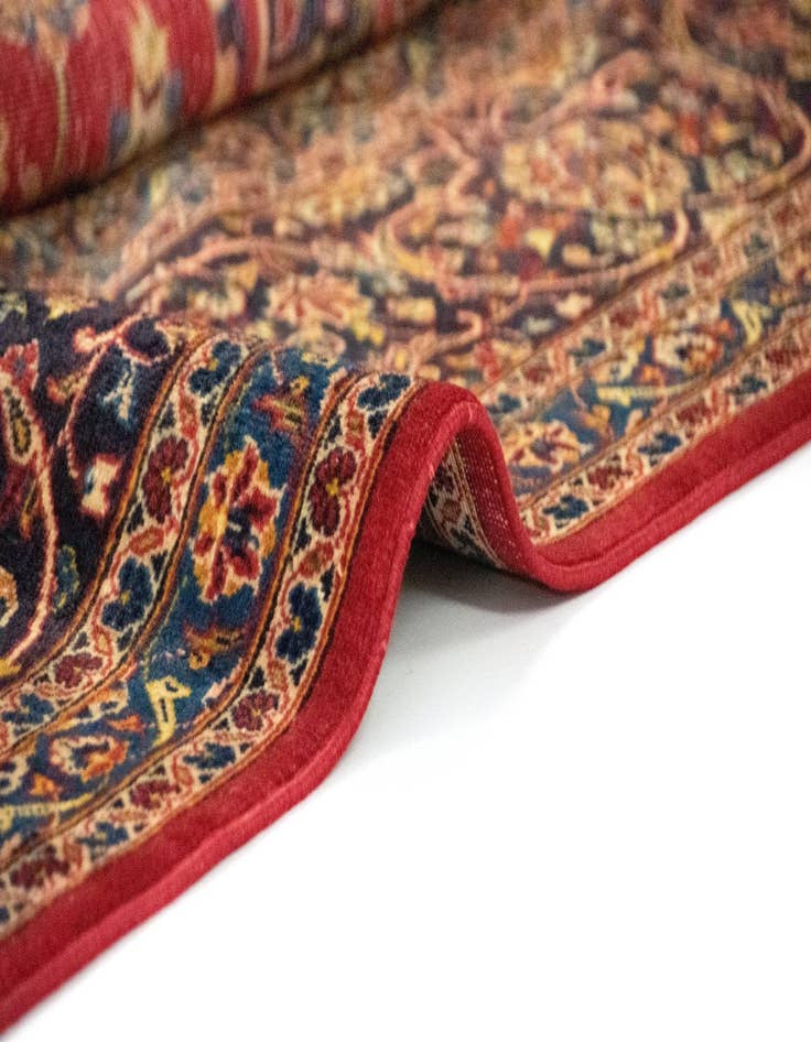 Detail image of  8' 1 x 11' 6 Kashan Wool Rug