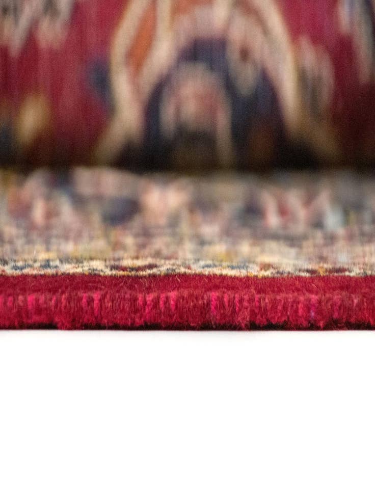 Detail image of  8' 1 x 11' 10  Hand Knotted Kashan Persian Wool Rug