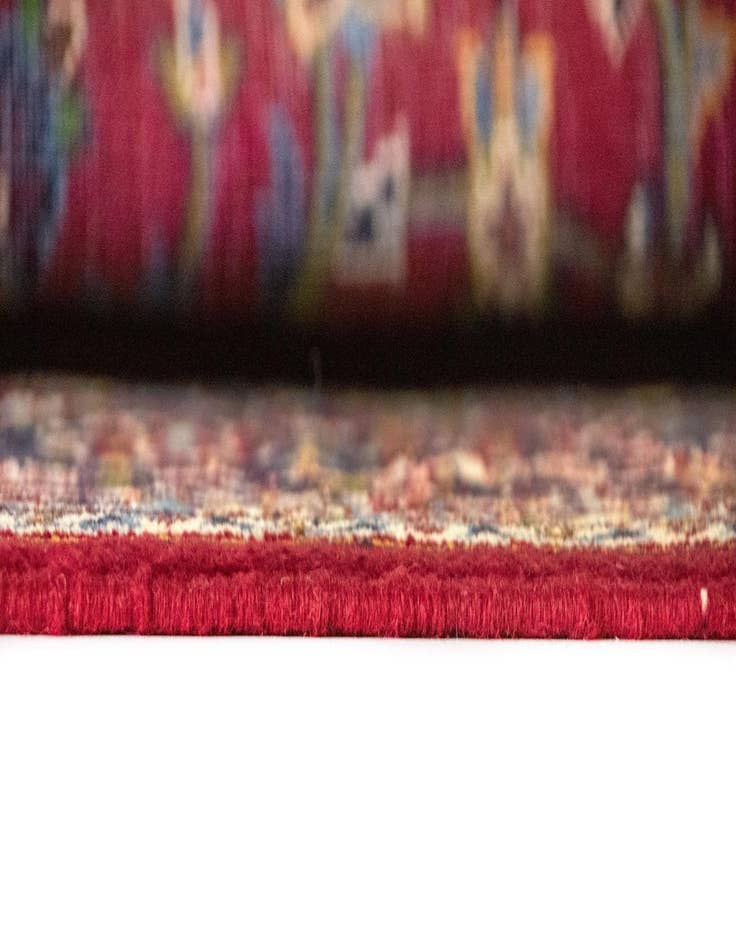 Detail image of  8' 1 x 11' 4  Hand Knotted Kashan Persian Rug