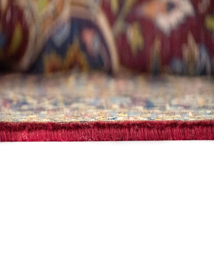 Detail image of  9' 2 x 12' 6  Hand Knotted Kashan Persian Rug