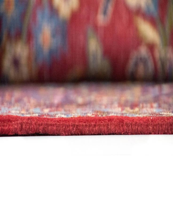 Detail image of  10' 6 x 13' 7  Hand Knotted Kashan Persian Rug