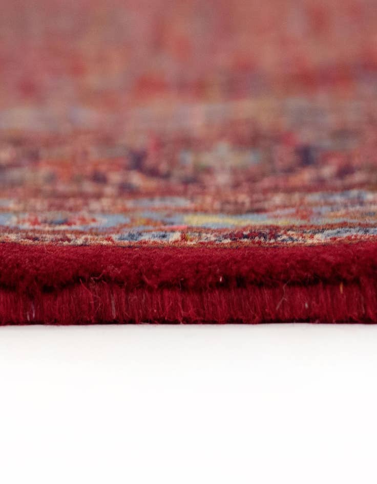 Detail image of  9' 10 x 12' 6  Hand Knotted Kashan Persian Wool Rug