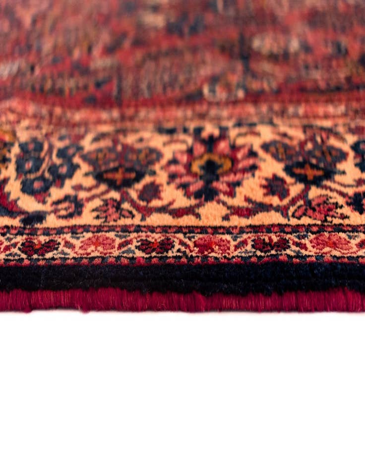 Detail image of  4' 6 x 6' 7 Kashan Wool Rug