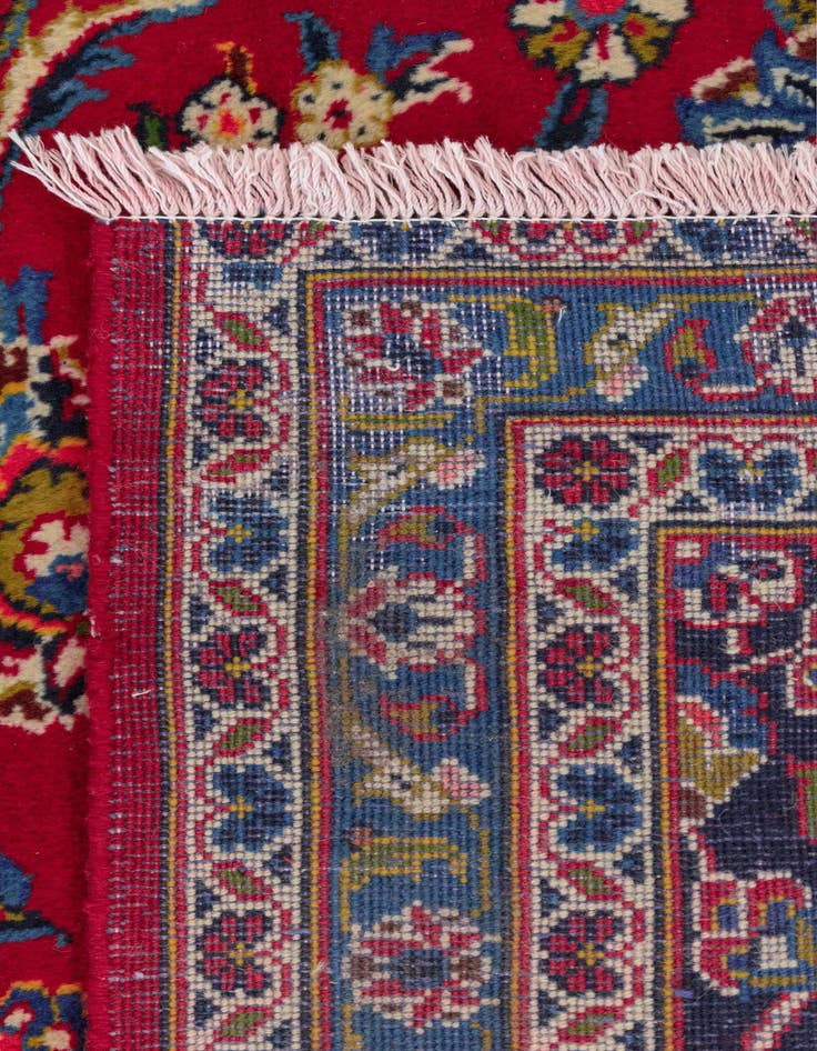 Detail image of  9' 10 x 13' 11 Kashan Wool Rug