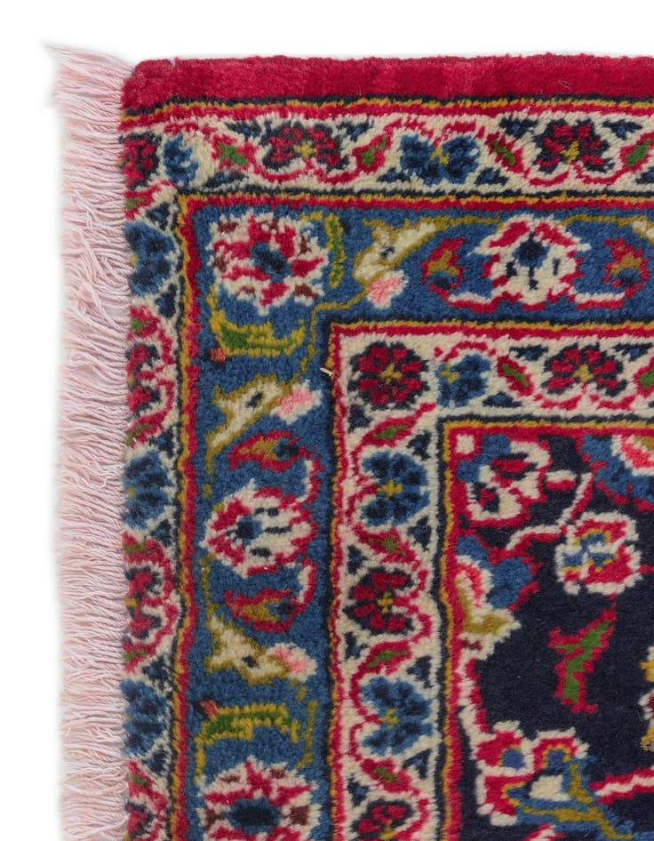 Detail image of  9' 10 x 13' 11 Kashan Wool Rug