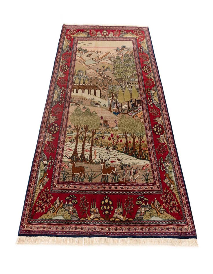 Detail image of  4' 4 x 6' 9 Kashan Rug