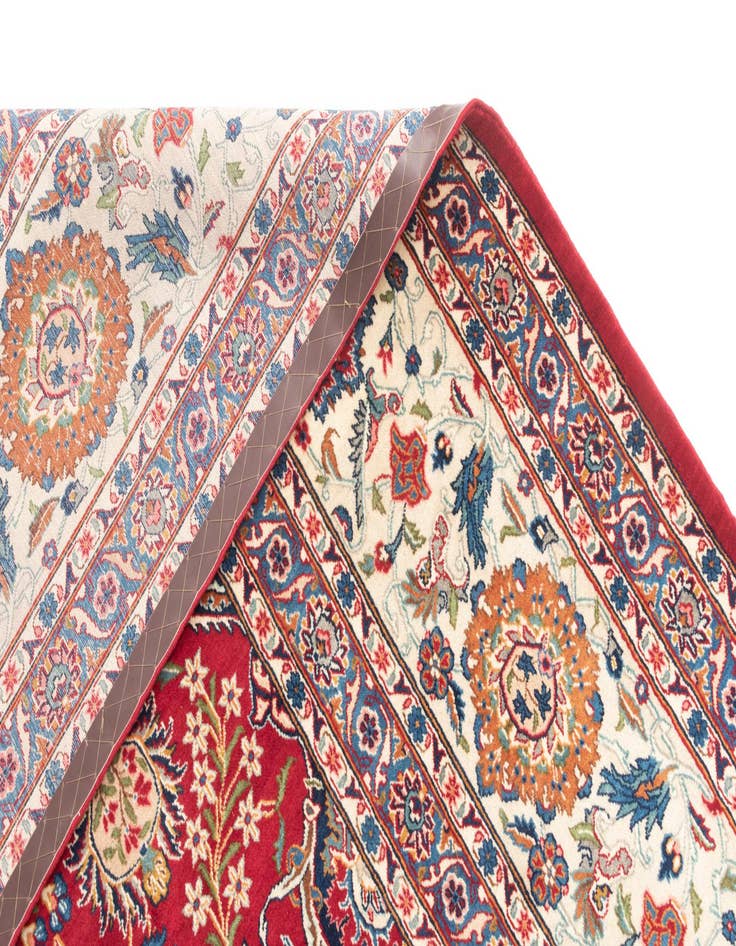 Detail image of  10' 5 x 14' 8 Kashan Rug