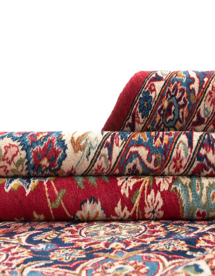 Detail image of  10' 5 x 14' 8 Kashan Rug