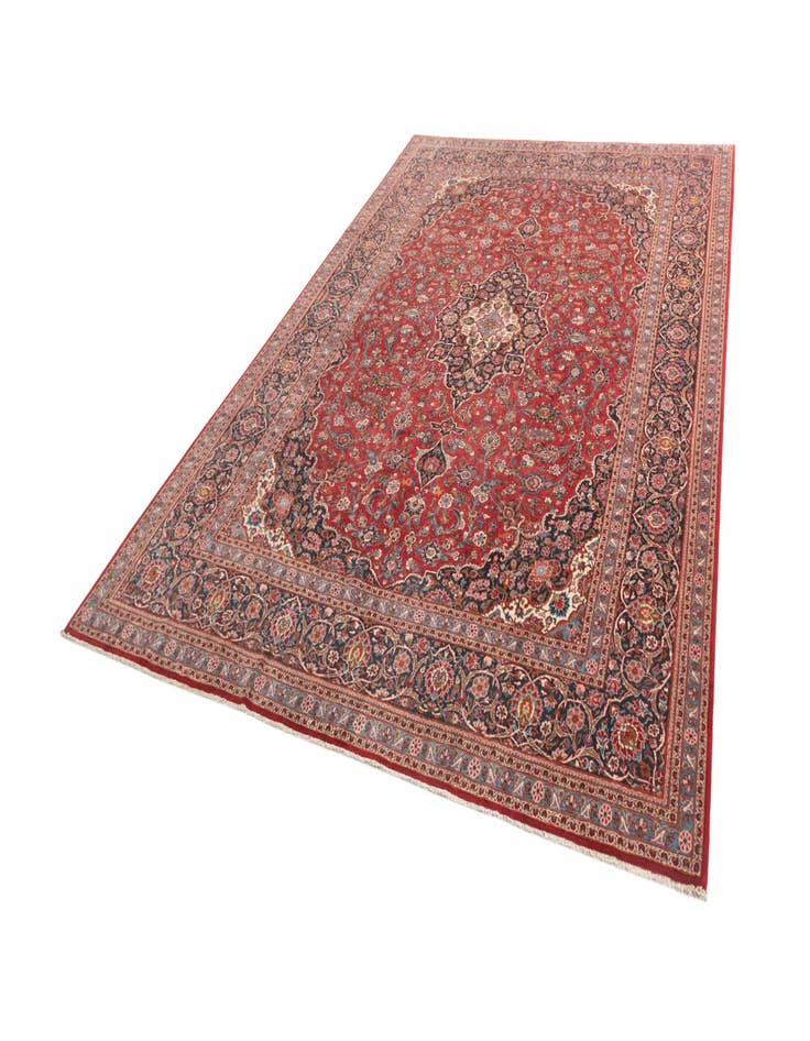 Detail image of  9' 2 x 12' 8 Kashan Rug