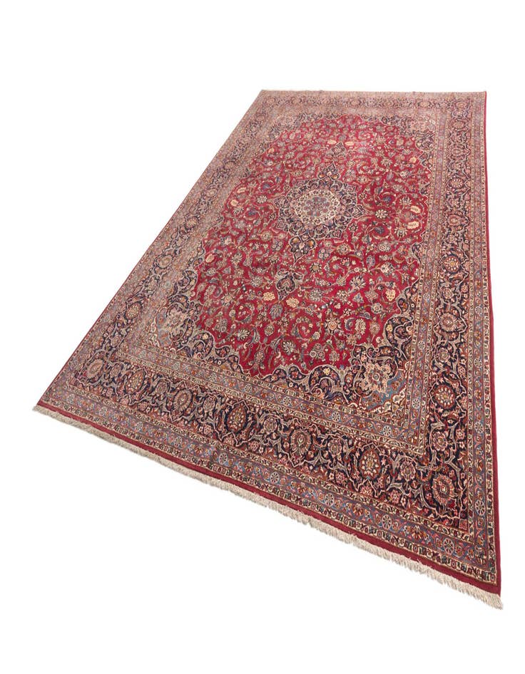 Detail image of  10' 8 x 14' 1 Kashan Rug