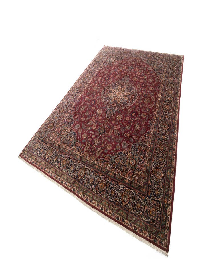 Detail image of  10' 3 x 13' 10 Kashan Rug