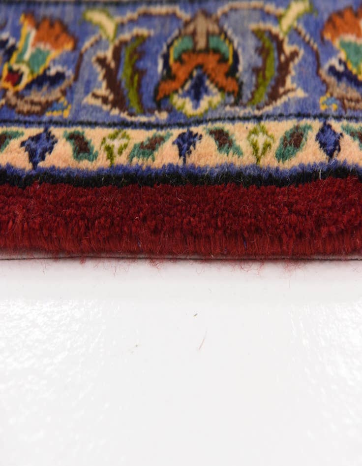 Detail image of  9' 6 x 13' 1  Hand Knotted Kashan Persian Wool Rug