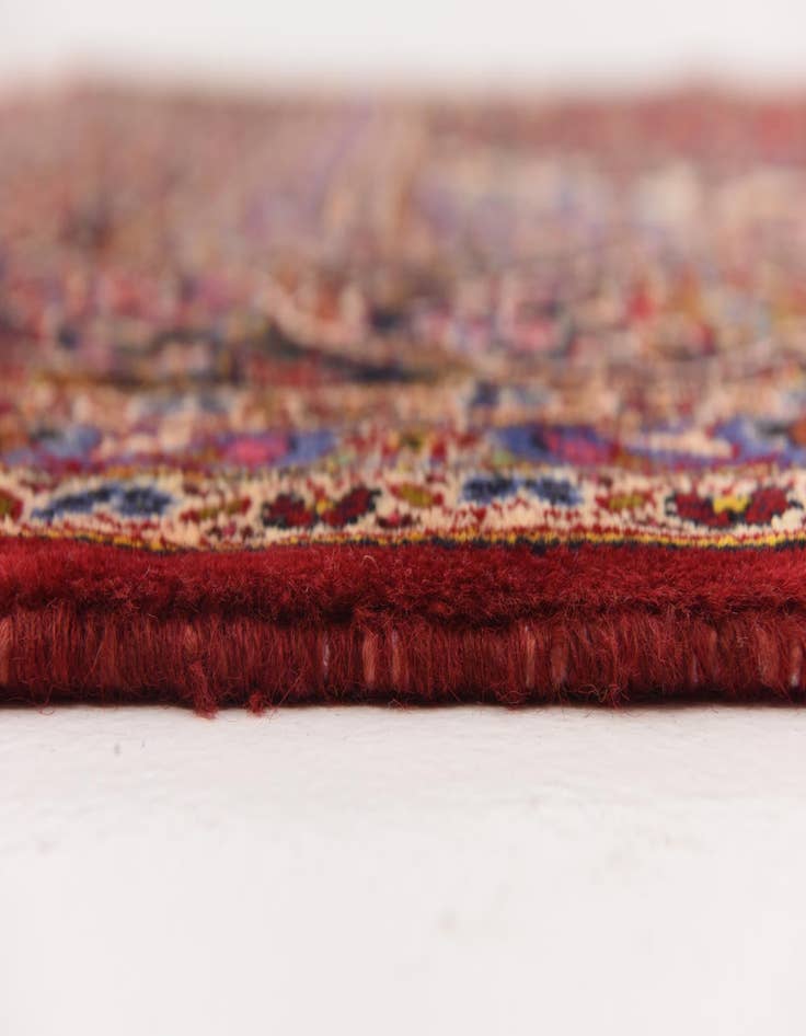 Detail image of  9' 10 x 13' 5  Hand Knotted Kashan Persian Wool Rug