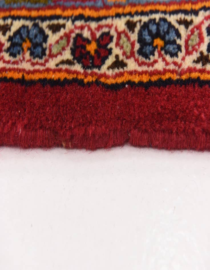 Detail image of  9' 8 x 13' 4  Hand Knotted Kashan Persian Wool Rug