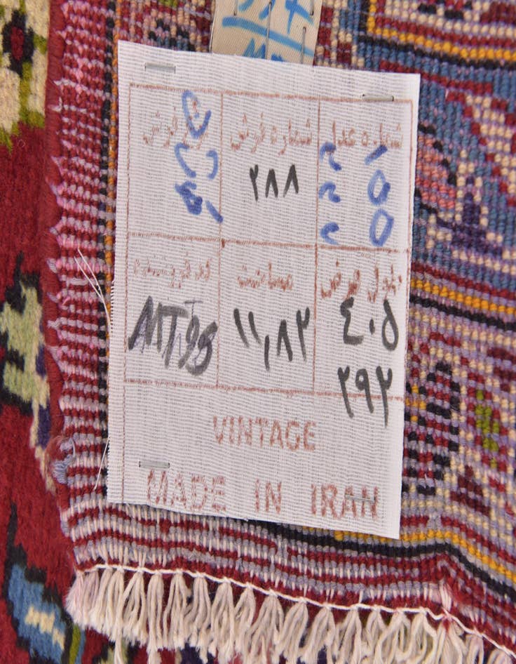 Detail image of  9' 9 x 13' 3  Hand Knotted Kashan Persian Wool Rug