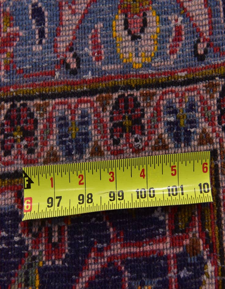 Detail image of  10' x 12' 8  Hand Knotted Kashan Persian Wool Rug