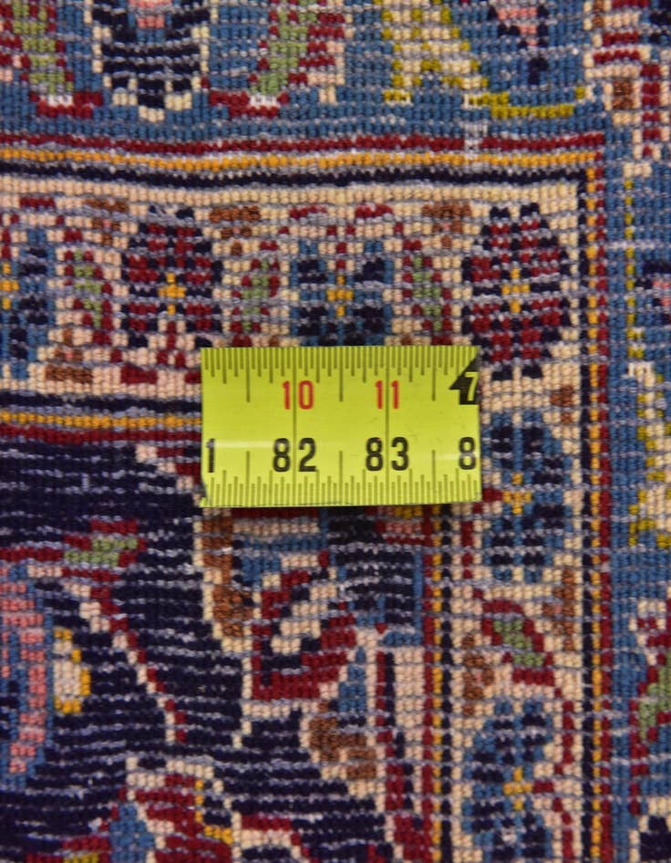 Detail image of  9' 9 x 12' 7  Hand Knotted Kashan Persian Wool Rug