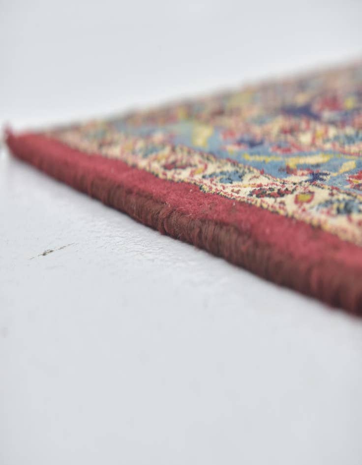 Detail image of  9' 10 x 12' 9  Hand Knotted Kashan Persian Wool Rug