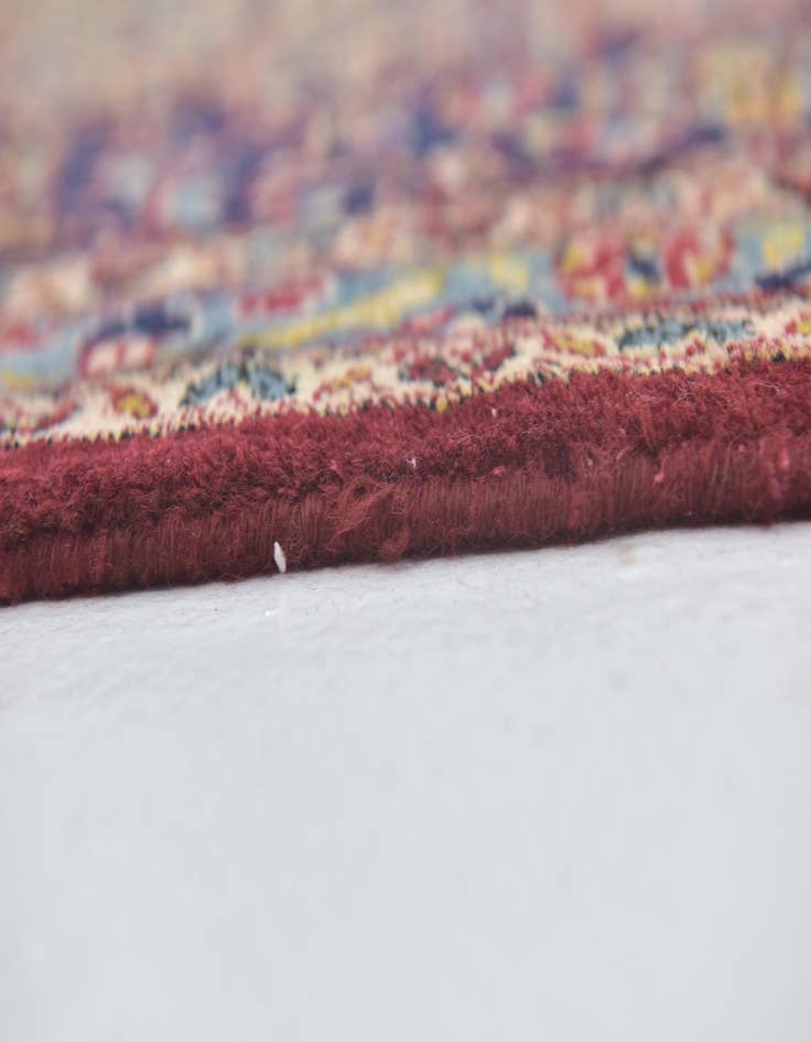 Detail image of  9' 10 x 12' 9  Hand Knotted Kashan Persian Wool Rug