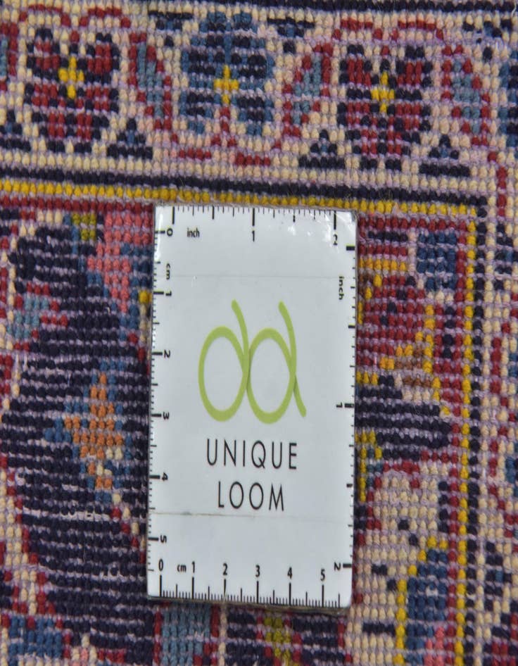 Detail image of  9' 10 x 13' 3  Hand Knotted Kashan Persian Wool Rug