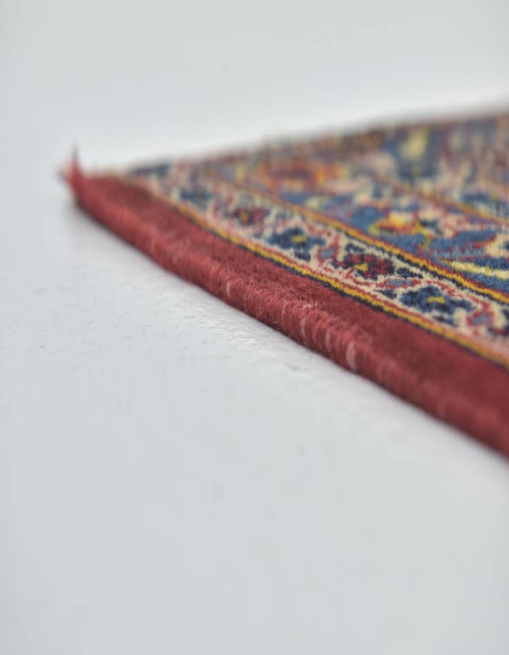 Detail image of  9' 10 x 13' 3  Hand Knotted Kashan Persian Wool Rug