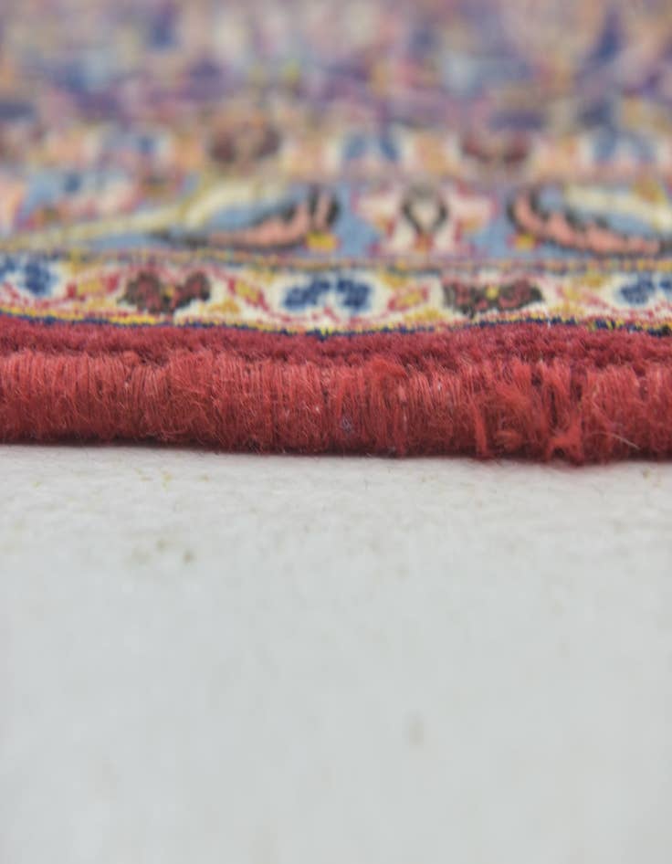 Detail image of  10' x 12' 10  Hand Knotted Kashan Persian Wool Rug