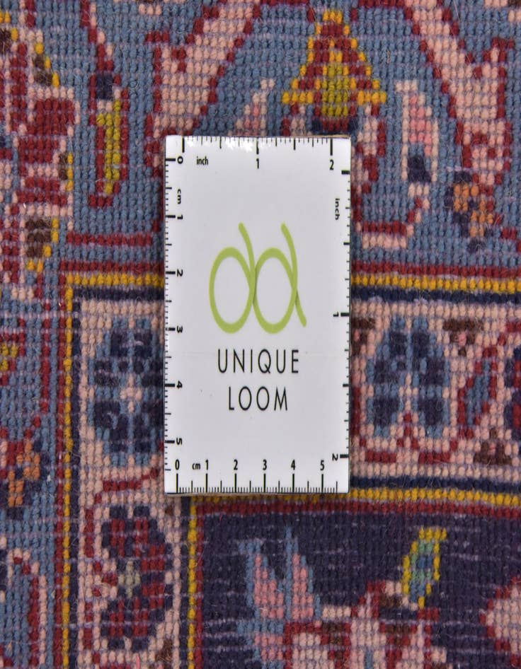 Detail image of  9' 9 x 13' 2  Hand Knotted Kashan Persian Wool Rug