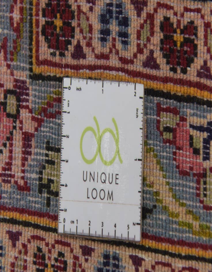 Detail image of  9' 7 x 14' 2  Hand Knotted Kashan Persian Wool Rug