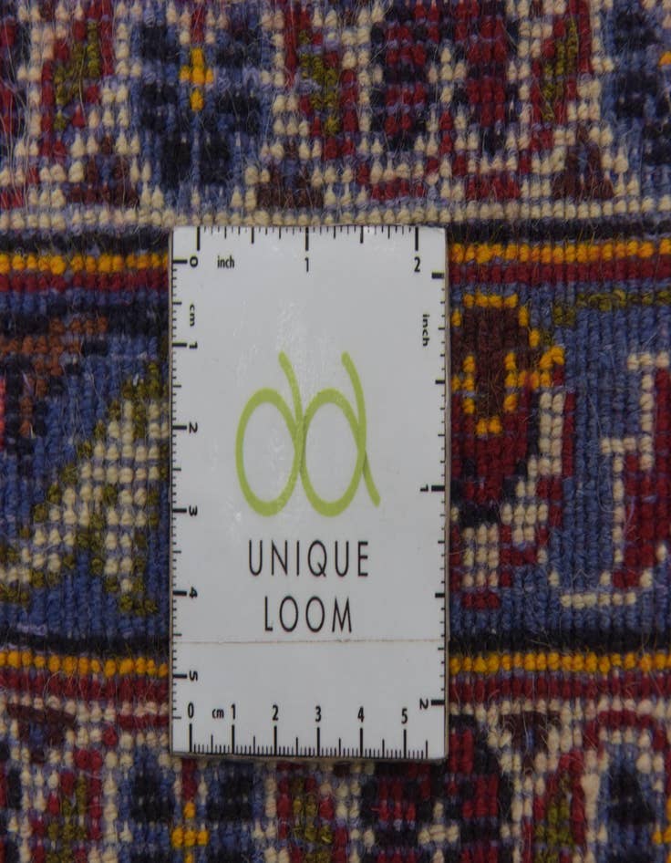 Detail image of  9' 9 x 12' 8  Hand Knotted Kashan Persian Wool Rug