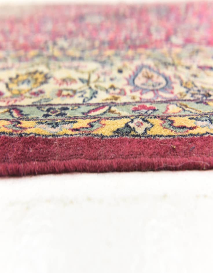 Detail image of  8' 5 x 11' 6  Hand Knotted Kashan Oriental Wool Rug