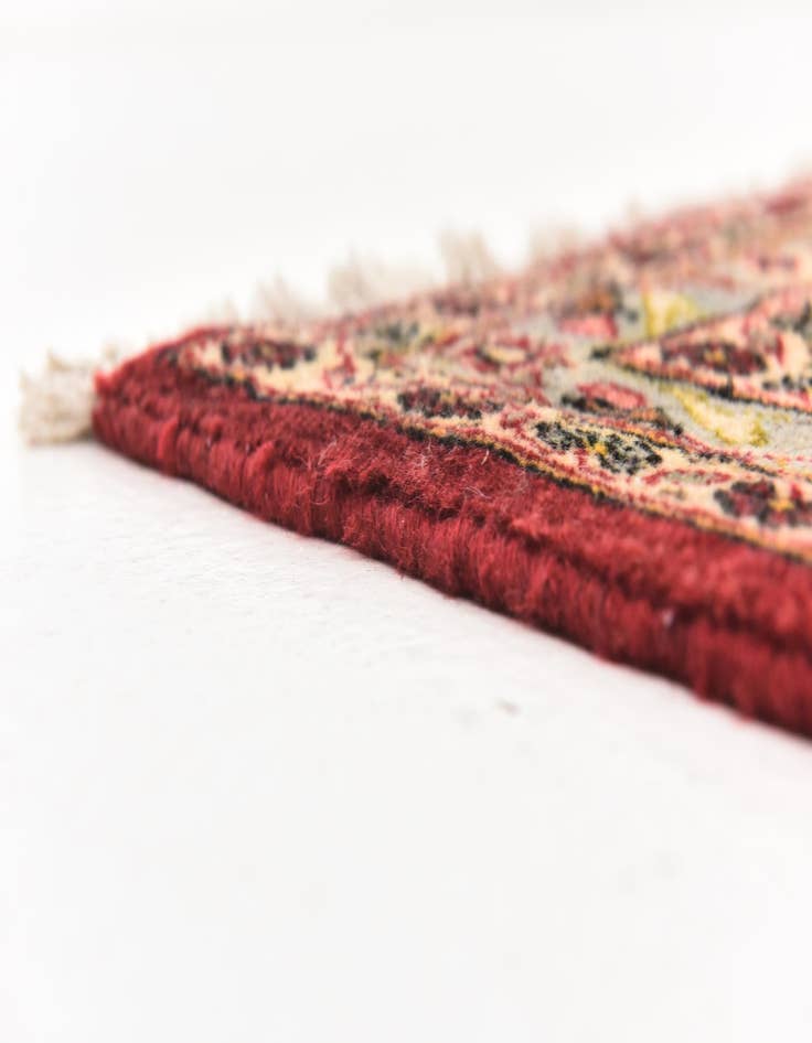 Detail image of  9' 8 x 13' 5  Hand Knotted Kashan Persian Wool Rug