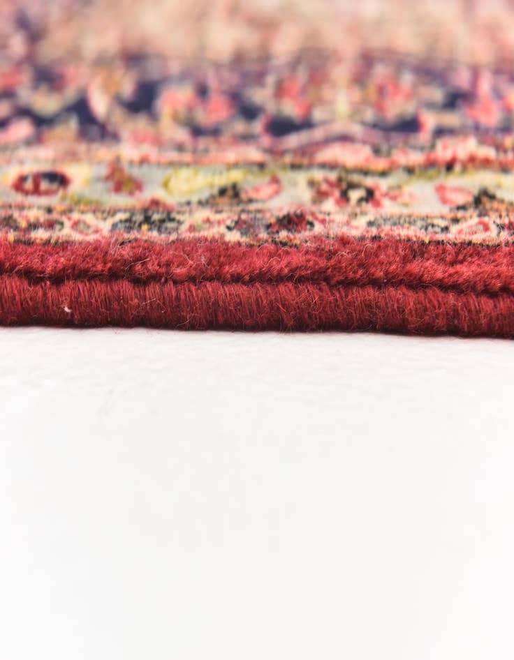 Detail image of  9' 8 x 13' 5  Hand Knotted Kashan Persian Wool Rug