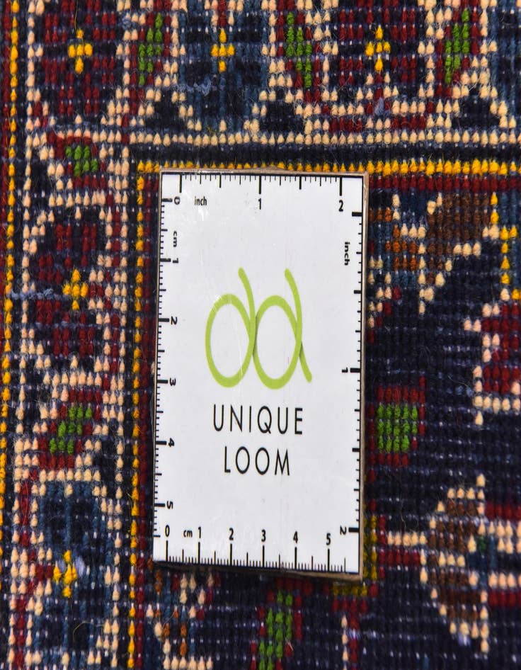 Detail image of  9' 10 x 13' 5  Hand Knotted Kashan Persian Wool Rug