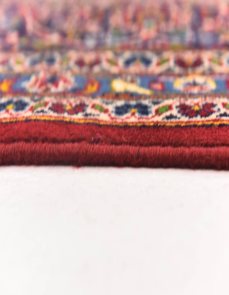 Detail image of  9' 10 x 13' 5  Hand Knotted Kashan Persian Wool Rug