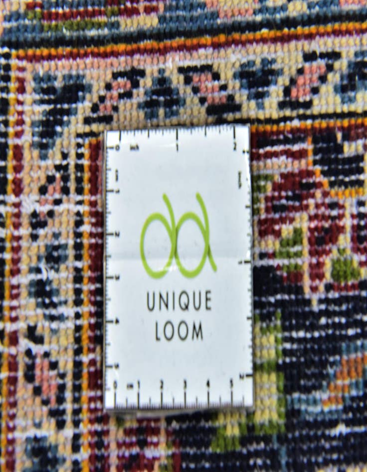 Detail image of  9' 7 x 12' 7  Hand Knotted Kashan Persian Wool Rug