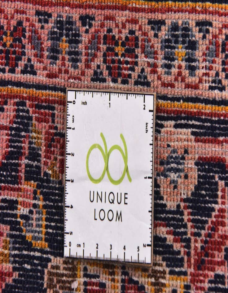 Detail image of  9' 8 x 12' 10  Hand Knotted Kashan Persian Wool Rug