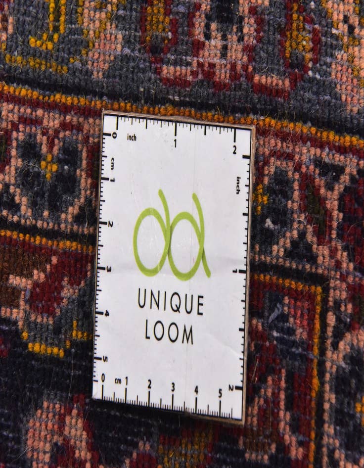 Detail image of  9' 9 x 13' 4  Hand Knotted Kashan Persian Wool Rug